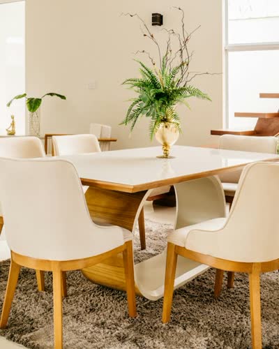 White Top Dining Table