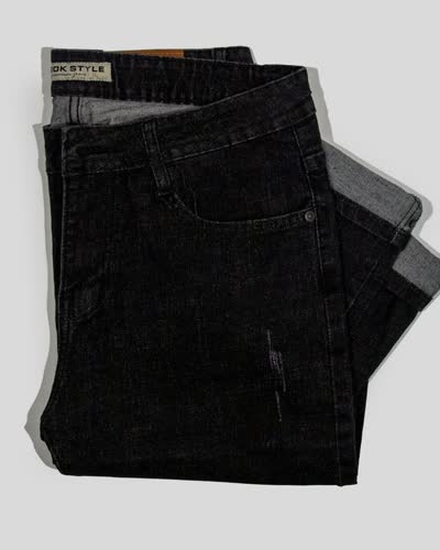 Women's Straight Black Trousers