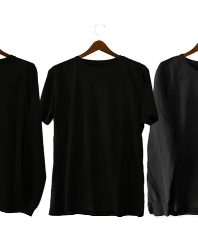 Men's Black Basic T-Shirt