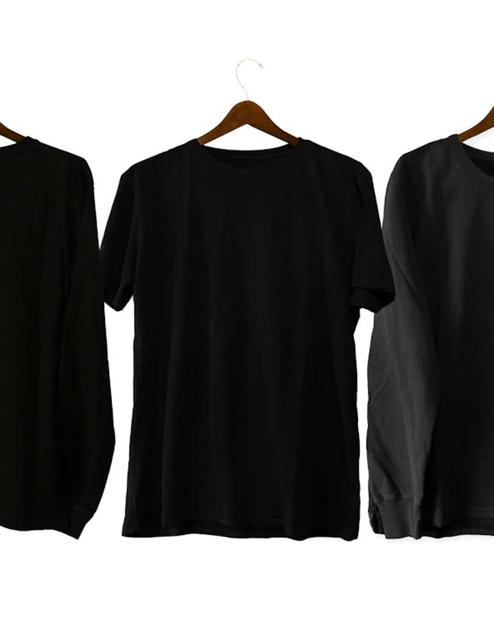 Men's Black Basic T-Shirt